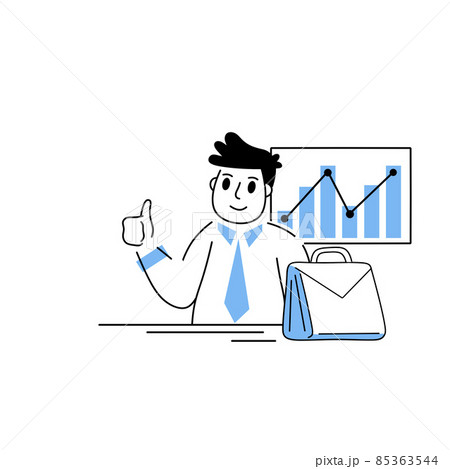 Businessman and business graphics. Investment and trading. Concept of exchange. Happy successful man. Male manager. Outline Stock Trading. Economic strategy and analysis Businessman and business graphics. Investment and trading. Concept of exchange. Happy successful man. Male manager. Outline Stock Trading. Economic strategy and analysis 85363544