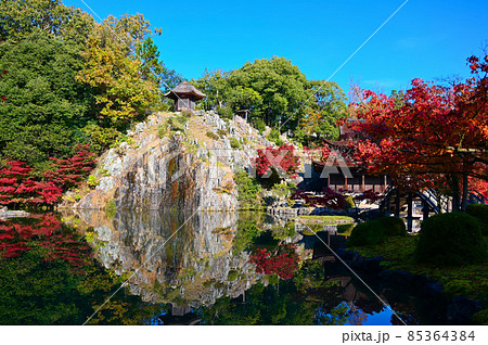 永保寺 永保寺庭園 梵音巌 梵音の滝 多治見市 永保寺 永保寺庭園 梵音巌 梵音の滝 多治見市 85364384