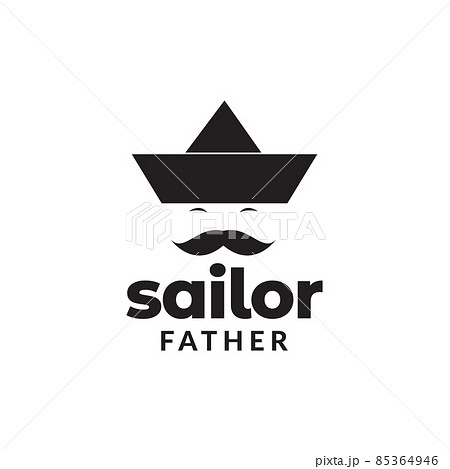 old man with mustache sailor logo design vector graphic symbol icon sign illustration creative idea old man with mustache sailor logo design vector graphic symbol icon sign illustration creative idea 85364946