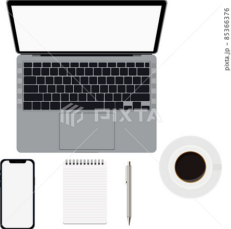 コーヒー, パソコン, ノートパソコン, ビジネス, リモート, デスク, 在宅, ワーク, 仕事, コーヒー, パソコン, ノートパソコン, ビジネス, リモート, デスク, 在宅, ワーク, 仕事, 85366376