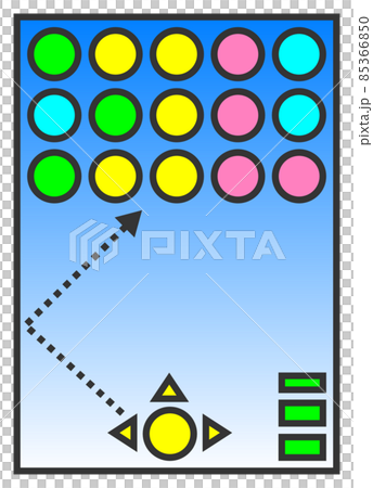 Illustration of a puzzle-type game to play online in your spare time Illustration of a puzzle-type game to play online in your spare time 85366850