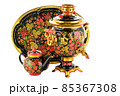 Tea Set of Old Russian folk utensils. 85367308