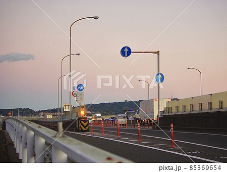 夕方の静清バイパス 夕方の静清バイパス 85369654