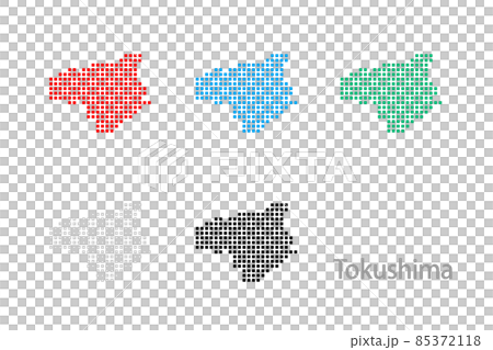Dot map _ Tokushima prefecture-square 02 Dot map _ Tokushima prefecture-square 02 85372118