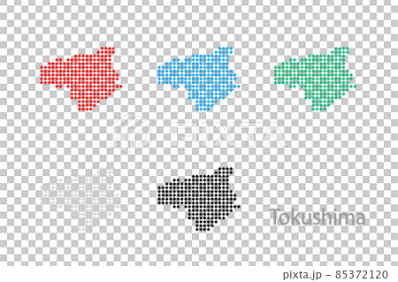 Dot map _ Tokushima prefecture-Diamond 01 Dot map _ Tokushima prefecture-Diamond 01 85372120