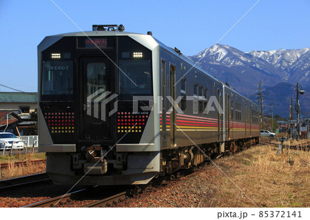 磐越西線GV-E400（快速あがの：会津若松⇔新潟） 85372141