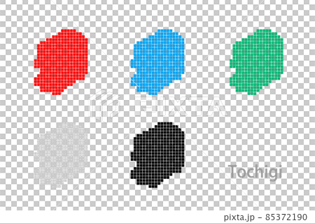 Dot map _ Tochigi prefecture-square 01 Dot map _ Tochigi prefecture-square 01 85372190