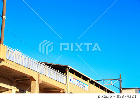 名鉄豊田線、三好ヶ丘駅の風景 名鉄豊田線、三好ヶ丘駅の風景 85374321