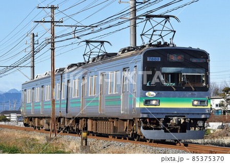冬晴れの関東平野をゆく秩父鉄道7800系 冬晴れの関東平野をゆく秩父鉄道7800系 85375370