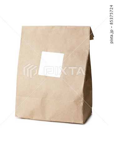 Paper bags mock-up isolated 85375724