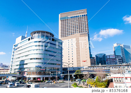 【神戸市】三宮駅前 都市風景 【神戸市】三宮駅前 都市風景 85376168