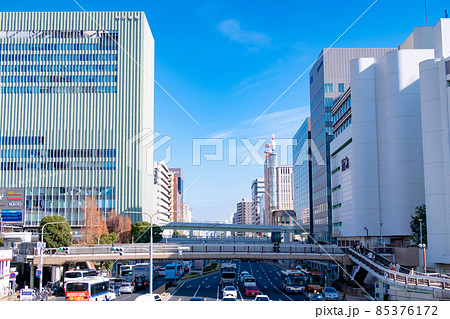 【神戸市】三宮駅前　都市風景 85376172