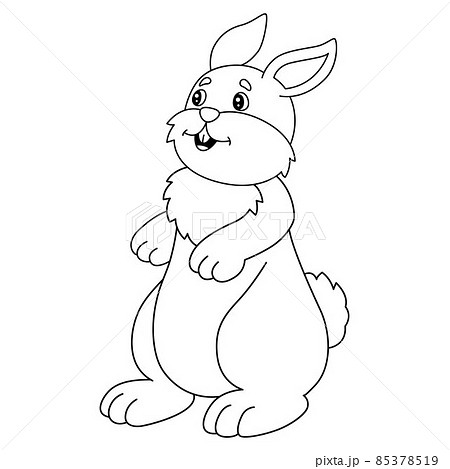 bunny rabbit coloring pages