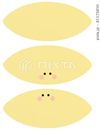 プレーンオムレツ　顔ありと顔なし 85379850