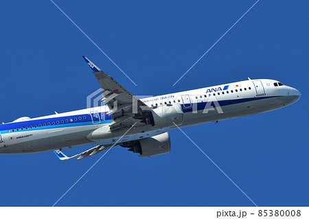 離陸中の全日空 (ANA) の旅客機 85380008
