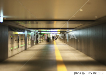 丸の内側から見た JR東京駅 北側 北自由通路 丸の内側から見た JR東京駅 北側 北自由通路 85381905