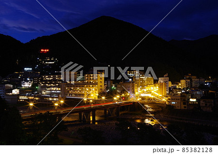 下呂温泉の夜景 下呂温泉の夜景 85382128