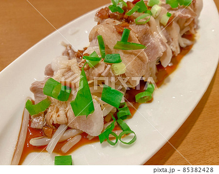 中華料理の冷菜・雲白肉 中華料理の冷菜・雲白肉 85382428