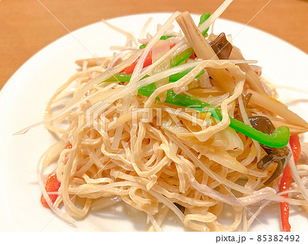 中国料理の前菜・拌干絲 85382492