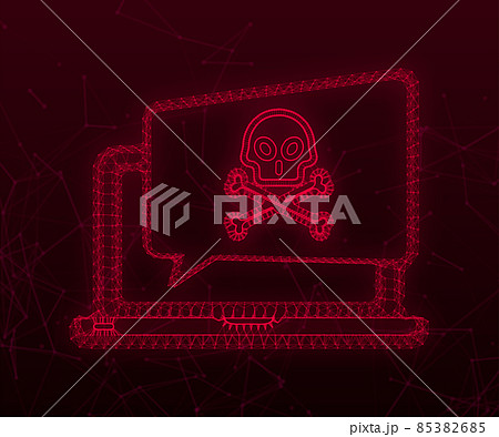 Cyber attack. Data Phishing with fishing hook, laptop, internet security. Vector stock illustration Cyber attack. Data Phishing with fishing hook, laptop, internet security. Vector stock illustration 85382685