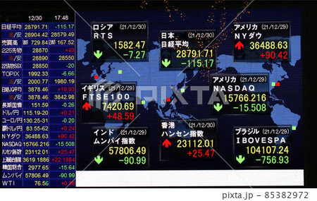 <東京都>株価ボード <東京都>株価ボード 85382972