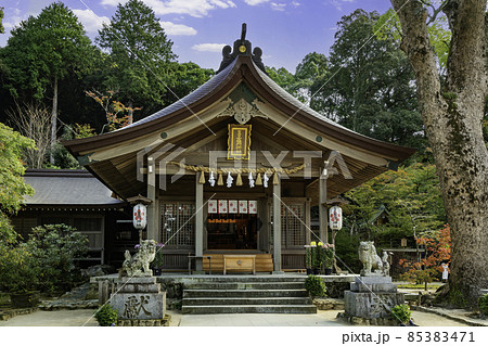 太宰府 竈門神社 拝殿 福岡県太宰府市 太宰府 竈門神社 拝殿 福岡県太宰府市 85383471
