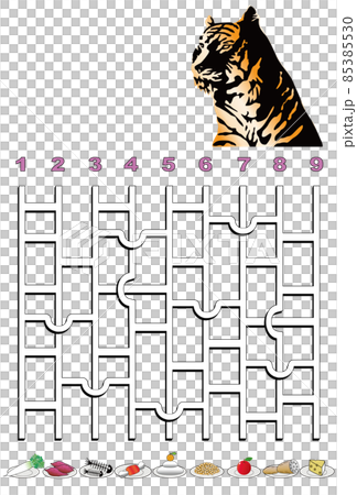 寅くんのアミダくじ2 寅くんのアミダくじ2 85385530