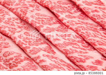 和牛　霜降りロース　スライス 85386001