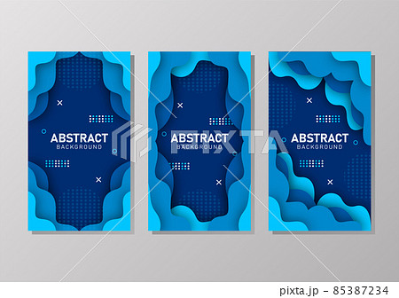 Colorful liquid and geometric background with fluid gradient shapes Colorful liquid and geometric background with fluid gradient shapes 85387234