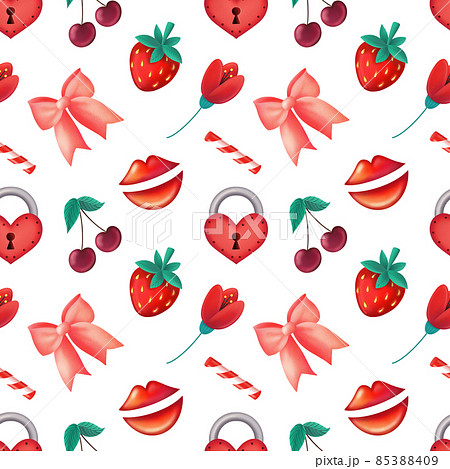 Seamless pattern for Saint Valentine Day Seamless pattern for Saint Valentine Day 85388409