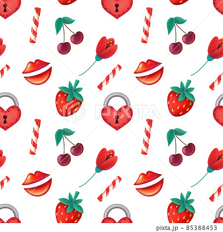 Seamless pattern for Saint Valentine Day 85388453