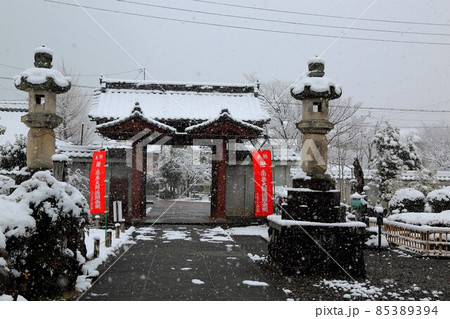 弘法大師の寺：冬の円鏡寺・46（岐阜県本巣郡北方町） 85389394