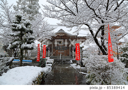 弘法大師の寺：冬の円鏡寺・63（岐阜県本巣郡北方町） 85389414