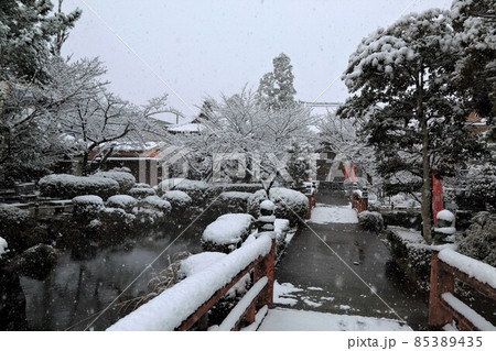 弘法大師の寺：冬の円鏡寺・82（岐阜県本巣郡北方町） 85389435
