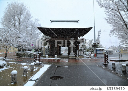 弘法大師の寺：冬の円鏡寺・96（岐阜県本巣郡北方町） 85389450