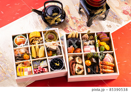 おせち料理　壱の重　弐の重 85390538
