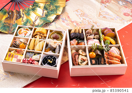 おせち料理　壱の重　弐の重 85390541