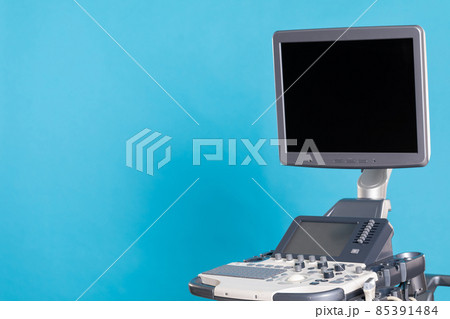 An ultrasound machine for imaging and examination of the soft tissues of the human body. An ultrasound machine for imaging and examination of the soft tissues of the human body. 85391484