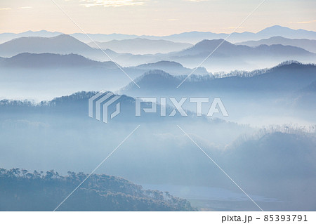 山 霧 冬 85393791