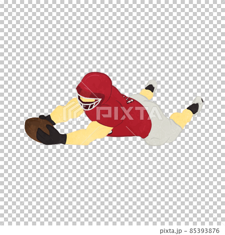 美式足球進球場景圖 01 85393876