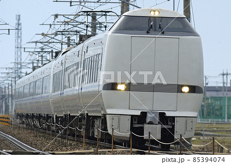 北陸本線　美川－加賀笠間　JR西日本　683系　T31＋T01編成（金沢）　サンダーバード 85394074