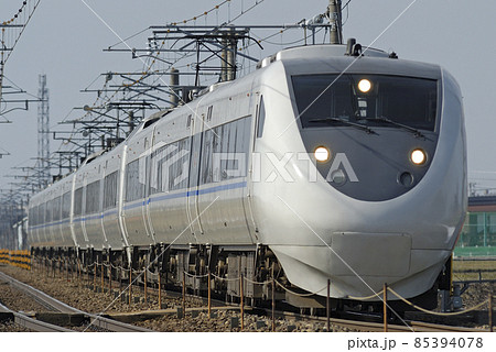 北陸本線　美川－加賀笠間　JR西日本　681系　T11＋T34＋T01編成（金沢）　サンダーバード 85394078