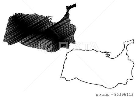 Tangier City (Kingdom of Morocco, Tanger-Tetouan-Al Hoceima Region) map vector illustration, scribble sketch City of Tangier map Tangier City (Kingdom of Morocco, Tanger-Tetouan-Al Hoceima Region) map vector illustration, scribble sketch City of Tangier map 85396112