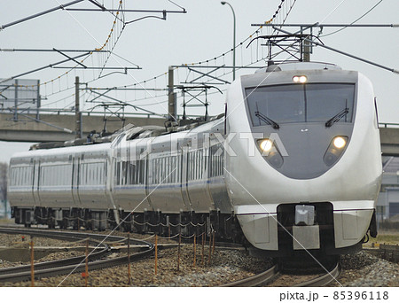 北陸本線 加賀笠間-美川 JR西日本 683系 T22+T13編成(金沢) サンダーバード 北陸本線 加賀笠間-美川 JR西日本 683系 T22+T13編成(金沢) サンダーバード 85396118