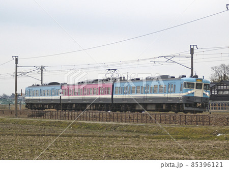 北陸本線　加賀笠間－美川　JR西日本　415系800番台　C11編成（金沢） 85396121