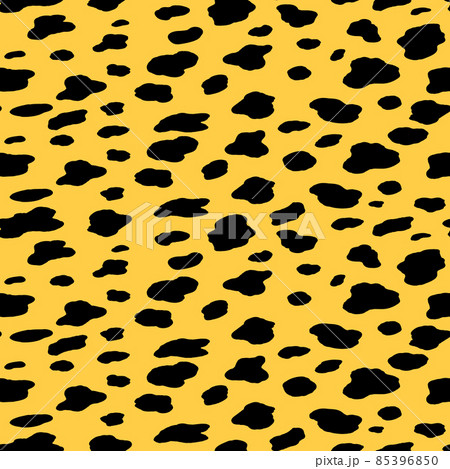Abstract modern leopard seamless pattern. Animals trendy background. Color decorative vector stock illustration for print, card, postcard, fabric, textile. Modern ornament of stylized skin 85396850