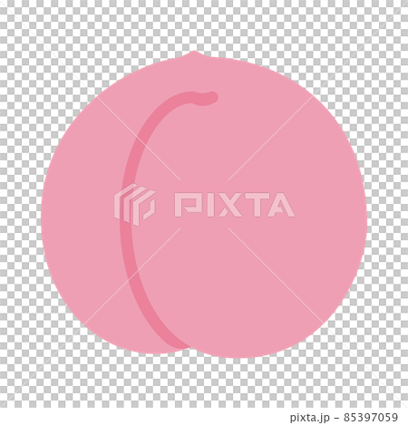 Peach sweet fruit icon 85397059