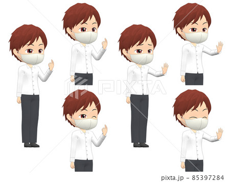 【OK NG A】 男性 シャツ ミディアム 斜め 【OK NG A】 男性 シャツ ミディアム 斜め 85397284