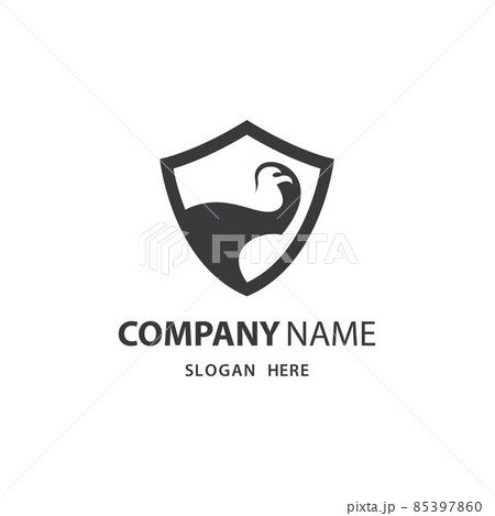 Eagle with shield logo images Eagle with shield logo images 85397860