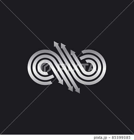 Infinity logo vector icon Infinity logo vector icon 85399385